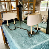 Wrought Iron Island Chandelier 30" W X 22" T
