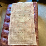 Antique Prayer Rug 39"L x 19.5"W