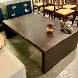 Large Wood Coffee Table 60"L x 40" x 20.5"H