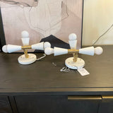 Pair of Cedar & Moss 3-Light Sconces 12"W x 7.5"D x 5"T