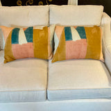 Pair Of Kelly Wearstler Pillows 24" x 17"