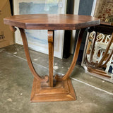 Italian Octagonal Pedestal Table 29" x 29" x 29"H