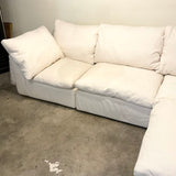 Restoration Hardware Cloud Modular Sofa 107" W X 72" DX 32" H