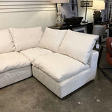 Restoration Hardware Cloud Modular Sofa 107" W X 72" DX 32" H
