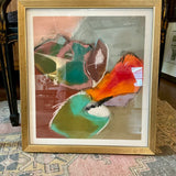 Original Signed Abstract 17.5 x 19"T