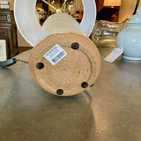 Signed Art Pottery Lamp 25"To Finial