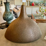 Large Visual Comfort Metal With Bronze Finish Lamp 29"To Finial x 18"W