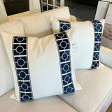 Pair Of DV Kapp Pillows 22" x 22"