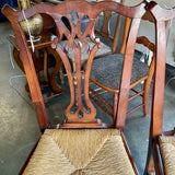 Vintage Chippendale Style Chair 21" W X 18.5 X 18"T
