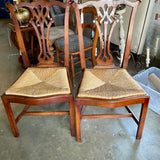 Vintage Chippendale Style Chair 21" W X 18.5 X 18"T