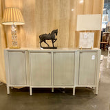 Gabby Home Leary Sideboard Grey in Mahogany Oak 68.5" W x 34.5"T x 12"D