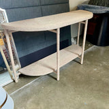 Mrs. Howard's Woven Seagrass Console Table 60"L x 18"D x 32"T