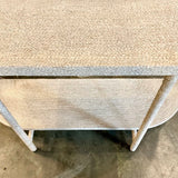 Mrs. Howard's Woven Seagrass Console Table 60"L x 18"D x 32"T
