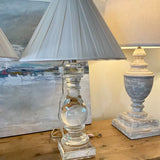 Restoration Hardware Banister Lamp 27"To Finial
