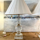 Restoration Hardware Banister Lamp 27"To Finial