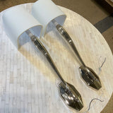 Pair Of Chapman And Myers Rulmann Sconces 23.5"T