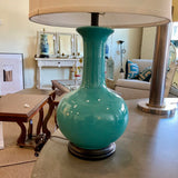 Turquoise Table Lamp 25" T