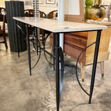 Mrs Howard Alfies Stone Top Console Table 72"L x 19"D x 32.5"H