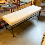 Decorative Bench 48"L x 15"D x 19"T