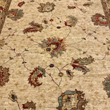 8' x 11' Hand Knotted Ziegler Chobi Rug