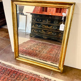 Large Vintage Gold Mirror 28" x 33"