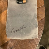Signed Handcrafted Clock 14.5"T