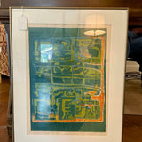 Original Silkscreen Art By Bonnie Lee Holland 23" x 30"