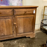 Rustic Wood Credenza/Buffet 75"L x 19"D x 38"T