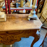 Antique Carved Wood Console Table 53"L x 20"D x 36"T
