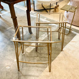 Pair Of Gabby Pierce Counter Stools 19"L x 12"D x 24.5"T