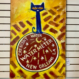 Original Signed James Dean, 2021 "Watermeter & Pete" 24" x 36"
