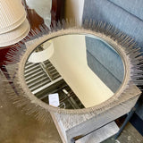 Crate & Barrel Clarendon Mirror 32" Diameter