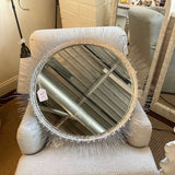 Crate & Barrel Clarendon Mirror 32" Diameter