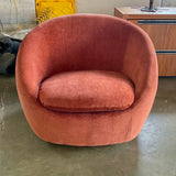 West Elm Swivel Chair 38"W x 35"D x 28"T