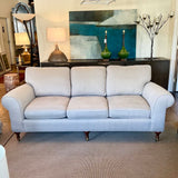 Lewis & Sheron Rolled Arm Sofa on Casters 84"W x 36"D x 36"T (Top of Cushion) x 31T (Top of Back)