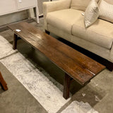 Tibeten Prayer Bench 63" W X 13" D X 14" T