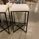 A Pair of Bar Stools 16" W X 16" D x 30" T