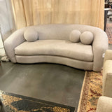 Restoration Hardware Sylvian Bench Sofa With Accent Pillows 89.5"L x 46"D x 31.5"