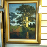 Original Painting of St Johns River SIgned 16.5" W X 20.5"