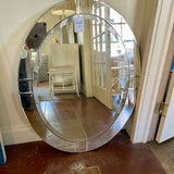 Pottery Barn Beveled Oval Mirror 28.5" x 36" New Out of Box