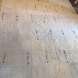 Hand Knotted Wool Rug w/ Multi Color Fragments 7'1 x 9'10