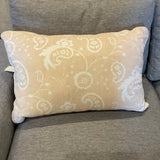 Sinlge Lumbar Pillow w/ Paisley Pattern 26" x 17"