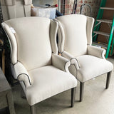 Ethan Allen Wing Chair 25"W x 25"D x 44"T