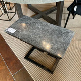 Noir Alanzo Side Table 24.5"L x 12.5"D x 23"T