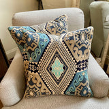 Pair Of Designer Pillows 19.5" x 19.5"