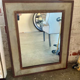 Concrete And Irom Mirror 36"T x 30"W