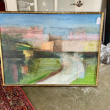 Gold Framed Landscape 50"L x 38"T