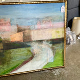 Gold Framed Landscape 50"L x 38"T