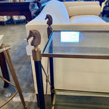 Jonathan Adler Rider 2-Tier Side Table 26"W x 33"T Shelf x 28"T Overall x 13"D