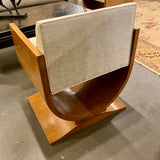 Sharp Furniture Co. Curved Accent Chair 22"W x 20"D x28"T